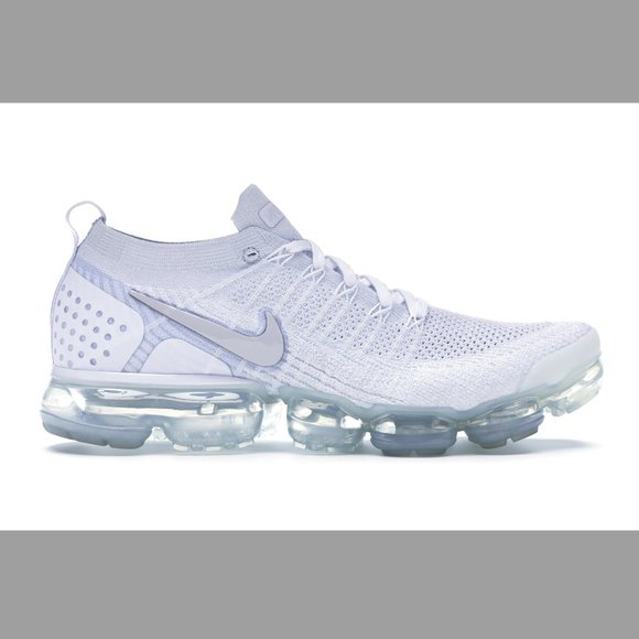 Nike Shoes - Nike Air VaporMax Flyknit 2 White Vast Grey